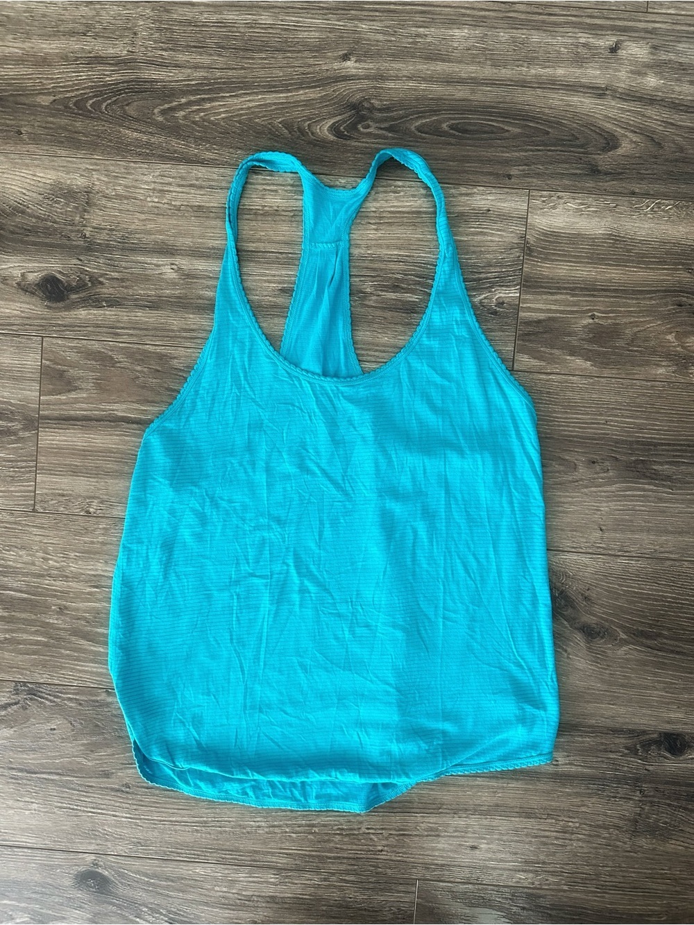 lululemon athletica 105 F Singlet Bright Teal Racerback Tank